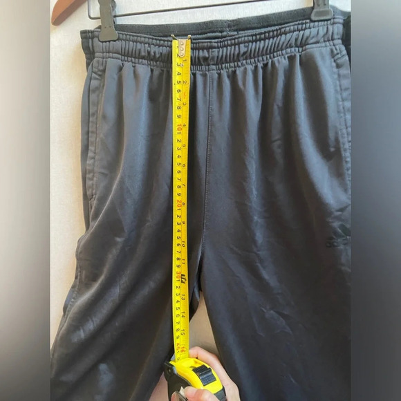 Adidas 3 stripe track pants Sz L - Picture 9 of 11